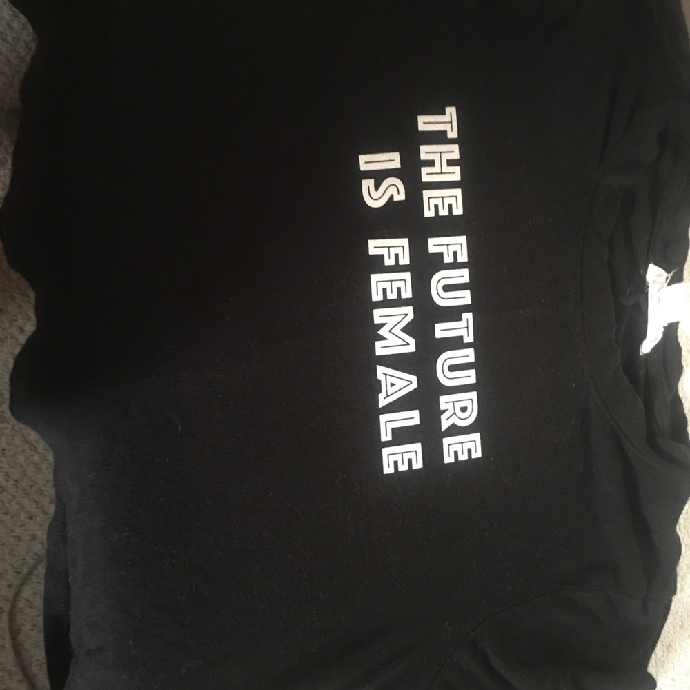 Handmade Future is female quoted Crop Top